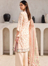 Rang By Motifz Digital Printed Lawn 3 Piece Unstitched Suit MT24D 4604 ZARIN